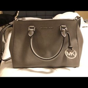 Michael Kors medium saffiano leather satchel
